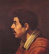 Diego Velazquez, Portrait de Jenne homme de profil (df02)
